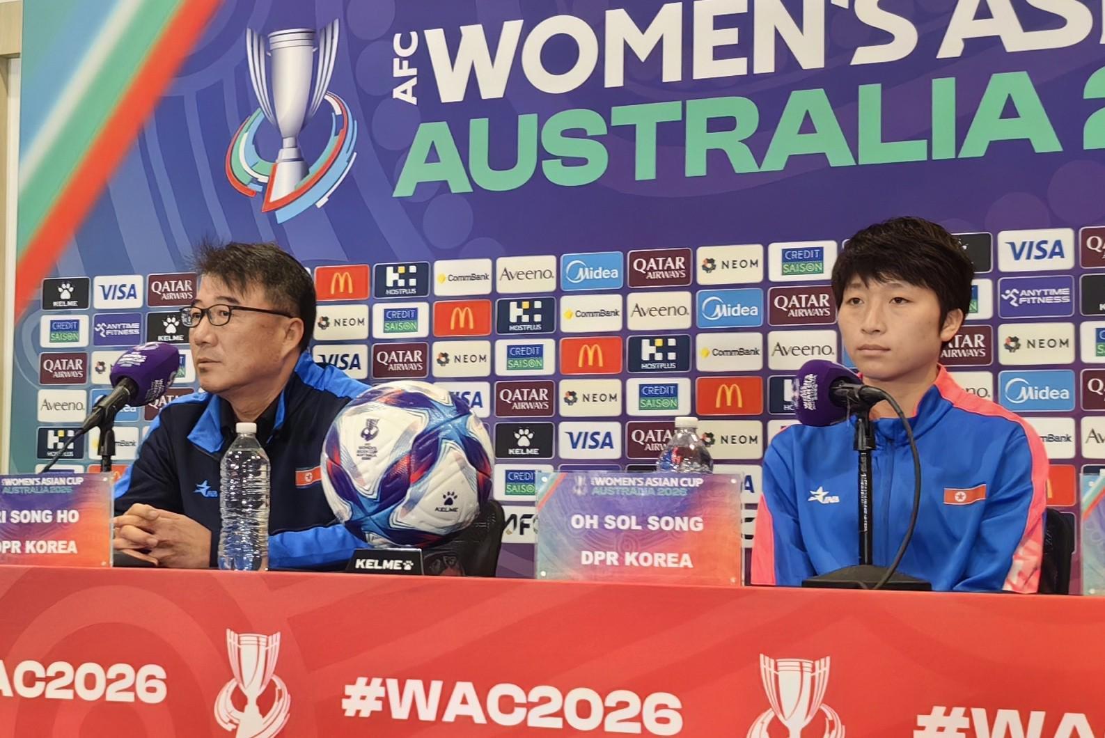 欧冠手机直播软件-朝鲜女足主帅：不会考虑净胜球，小组赛要三战全胜