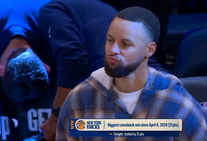 欧冠直播app下载官网-有点难受啊！勇士最后一攻失误 场边的库里无奈噘嘴